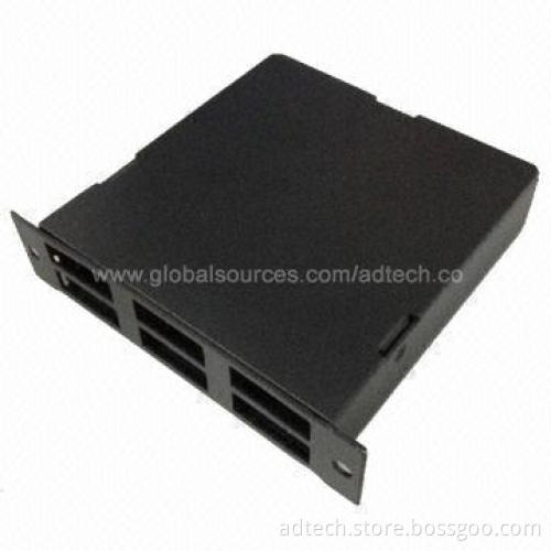 MPO-LC Module Cassette, Aluminium Alloy, for LC Quad Adapter 24 Fibers
